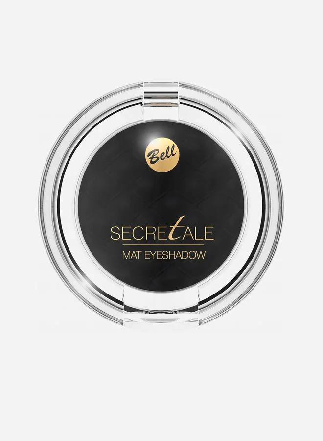 Bell Secretale Mat Eyeshadow, 09 Black