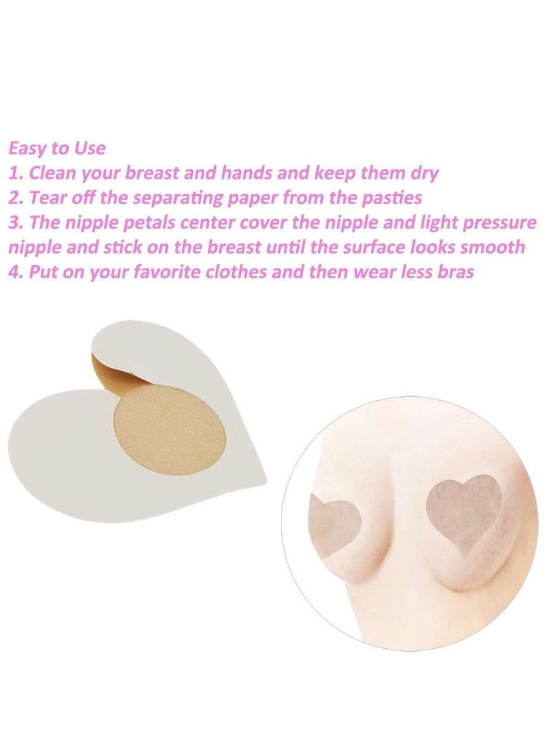 Kanza 10 Pieces Waterproof Invisible Nipple Covers  - Image 5