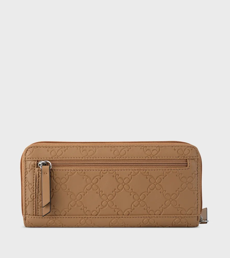 ناين ويست NORAH Patterned Zip Around Long Wallet