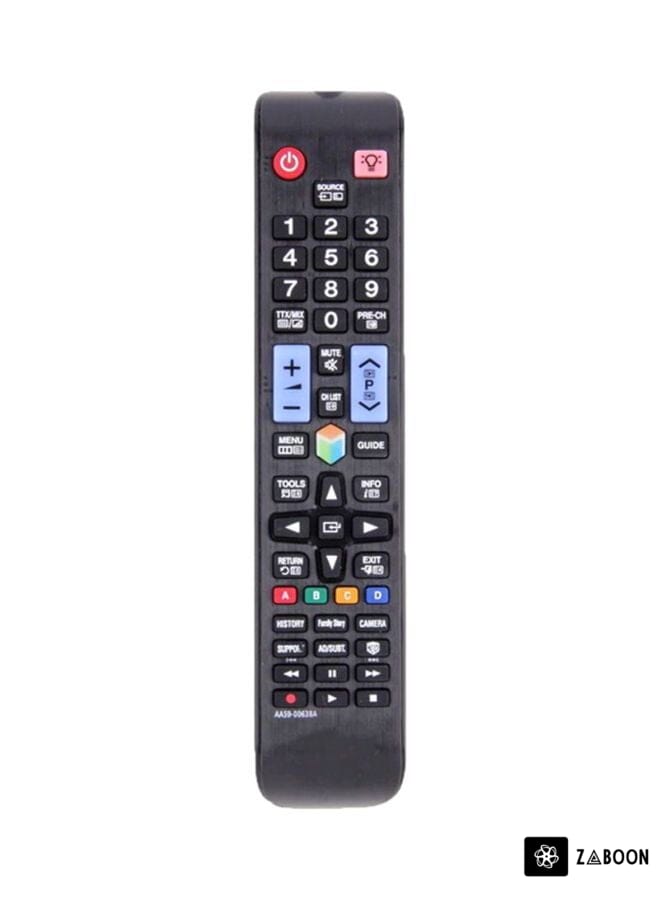 Zaboon Remote Control For 3D And Smart TV Black