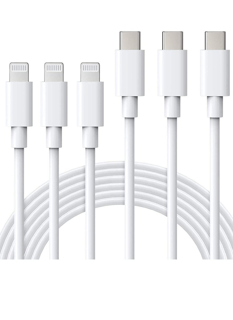 USB C to Lightning Cable MFi Certified - ilikable 3Pack 3FT Fast iPhone 13 Charger Cable - Lightning to Type C Cable Compatible with iPhone 13 12 Pro 11 Max XS XR 8 Plus SE 2020 iPad Pro AirPods Pro