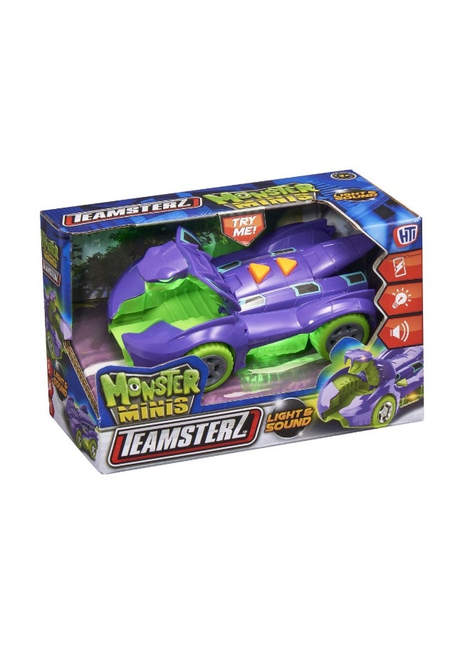 TEAMSTERZ - Teamsterz Monster Minis Lights & Sounds Cobra - Image 1