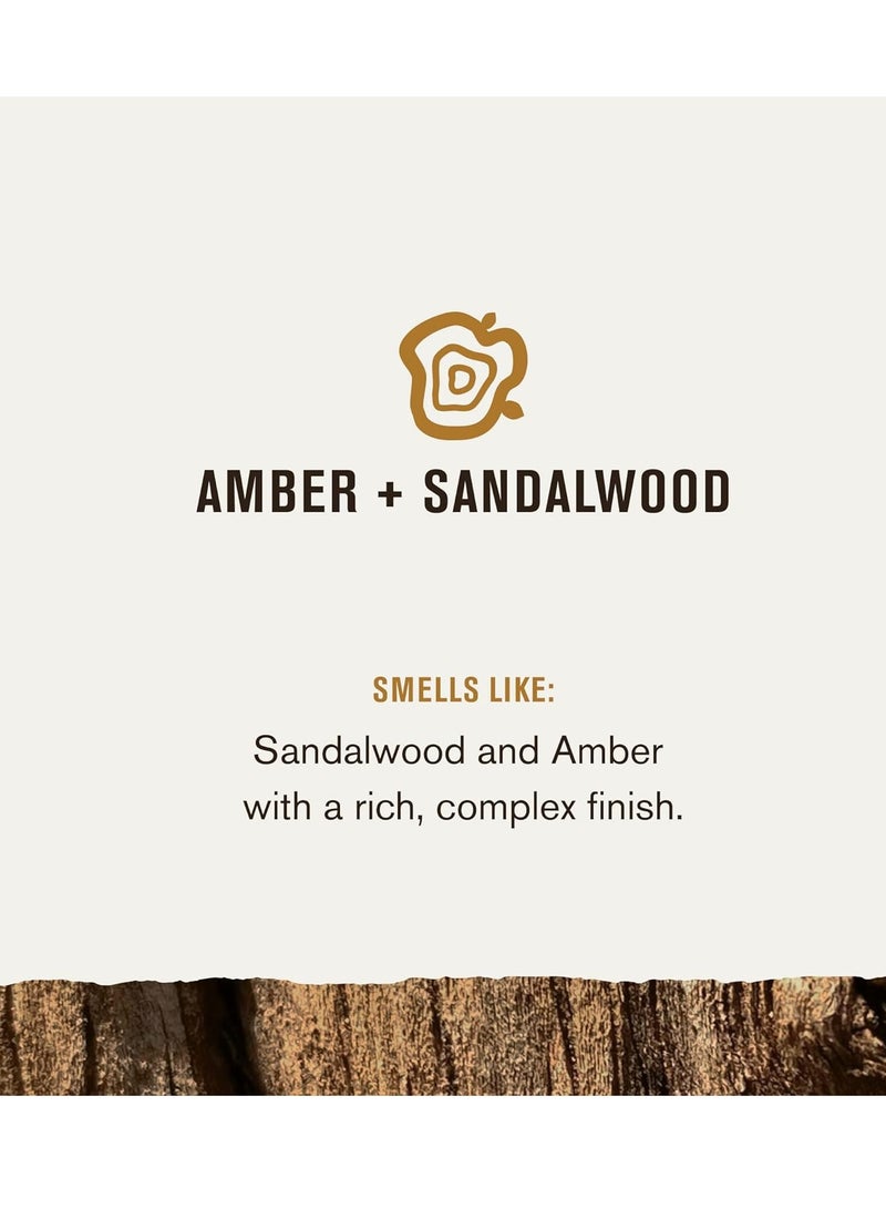 Every Man Jack Every Man Jack Amber + Sandalwood Men’s Deodorant - Stay Fresh with Aluminum Free Deodorant For all Skin Types - Odor Crushing, Long Lasting, with Naturally Derived Ingredients - 3oz (2 Pack)  - Image 4