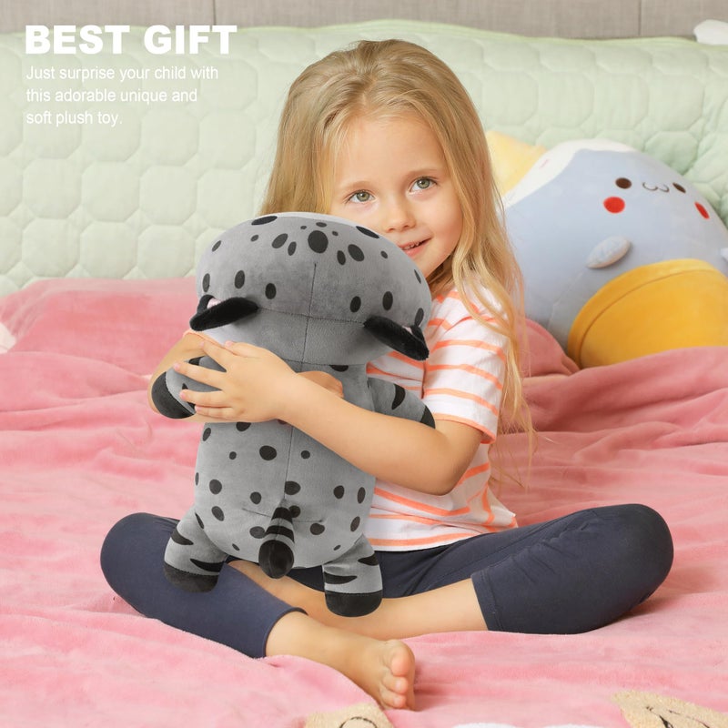 Onsoyours Original Weighted Panther Cat Plush, Cute 13.8"|1.8 Pound Hugging Black Leopard Kitty Weighted Stuffed Animal, Soft Collectible Gift for Kids & Adults - Image 5