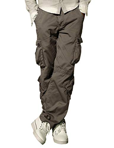 Match Men's Cargo Pants(34,3358 Grayish Green) - Image 1