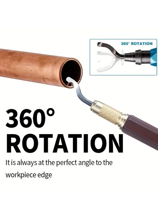 Multi Blade Wood Carving Pen with SK5 Tips Deburring Cutter for DIY Craft Precision Cutting Tool - Image 3