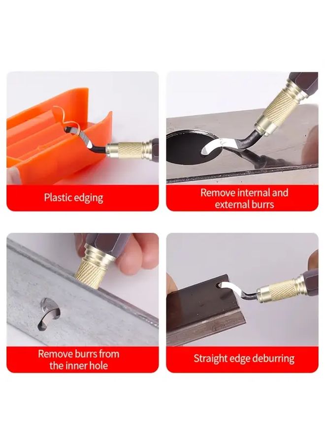 Multi Blade Wood Carving Pen with SK5 Tips Deburring Cutter for DIY Craft Precision Cutting Tool - Image 5