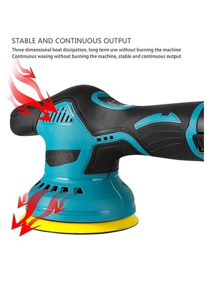 Generic Effortless Car Detailing: Cordless Mini Polishing Machine with 12V Lithium Battery - Achieve Professional Results with Wireless Sanding Capability  - Image 2