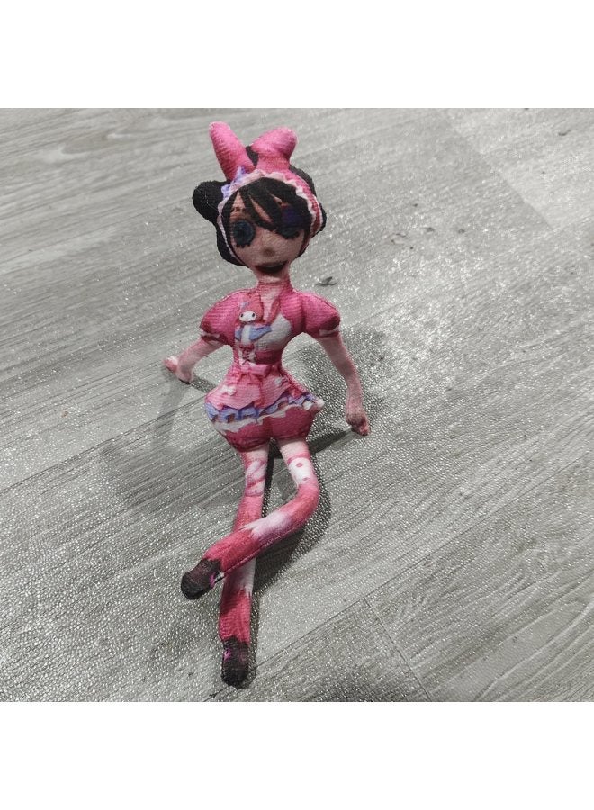 The Fifth Personality 28cm Dry Mouse Without White Edges Doll Ultra-fine Hands And Feet Skeleton Movable Abstract Doll-Specifications:28cm-Color:Pink Sanrio Luka  - Image 1