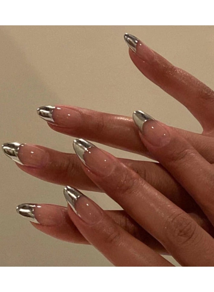 اضغط على أظافر 24 قطعة أظافر صناعية - Image 1