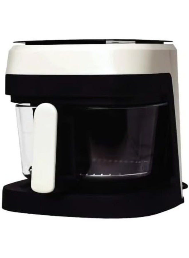 دينكس مقلاة هوائية DENX DX2092 بسعة 6 لتر - تحكم رقمي باللمس بقوة 2400 واط، 18 برنامجًا ذكيًا معدًا مسبقًا، للقلي والشوي والخبز والتحميص والتجفيف والتخمير، طهي صحي بدون زيت، مقبض مريح مقاوم للحرارة، لون أسود/أبيض. - Image 1