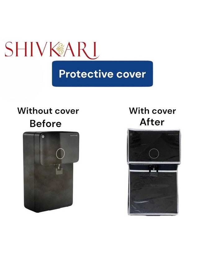 Shivkari body Protective Cover Compatible with Urban Native M2 RO+UV+UF+Copper+MTDS (Black) - Image 4