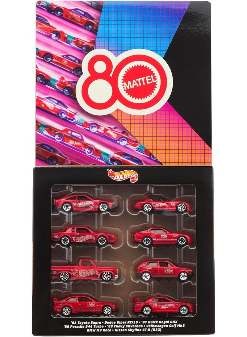 Hot Wheels سيارات هوت ويلز بطابع ماتيل 80 1:64 مقياس JGK09 - Image 1