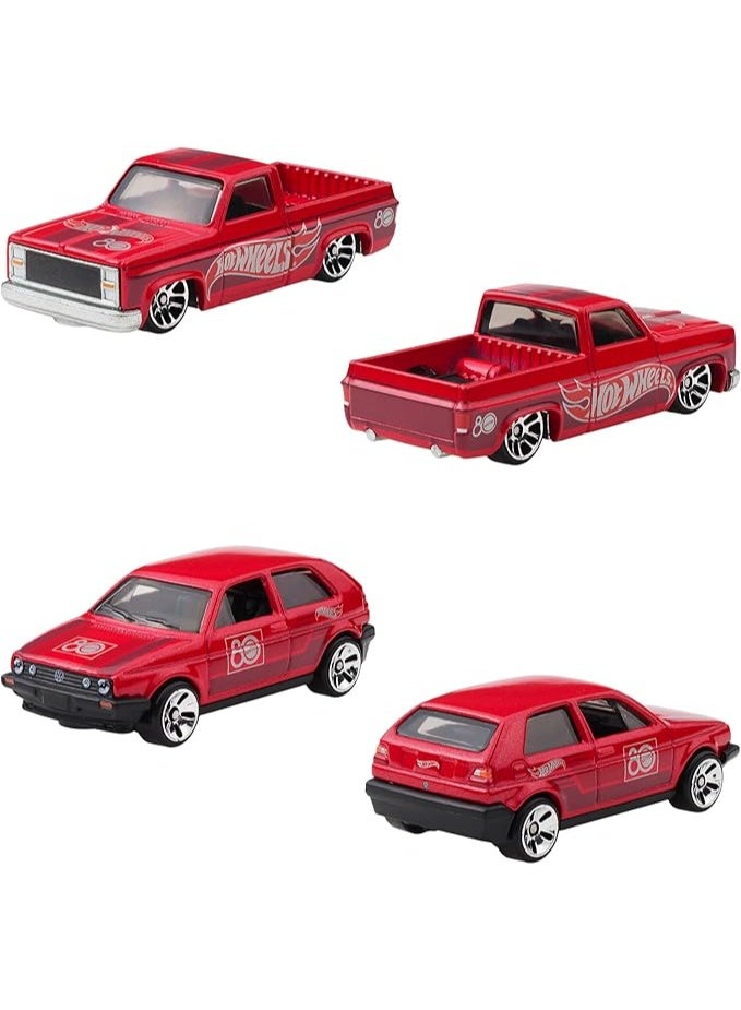 Hot Wheels سيارات هوت ويلز بطابع ماتيل 80 1:64 مقياس JGK09 - Image 2