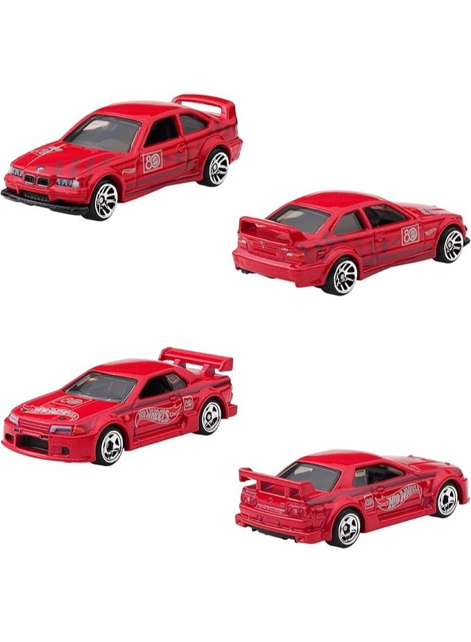 Hot Wheels سيارات هوت ويلز بطابع ماتيل 80 1:64 مقياس JGK09 - Image 4