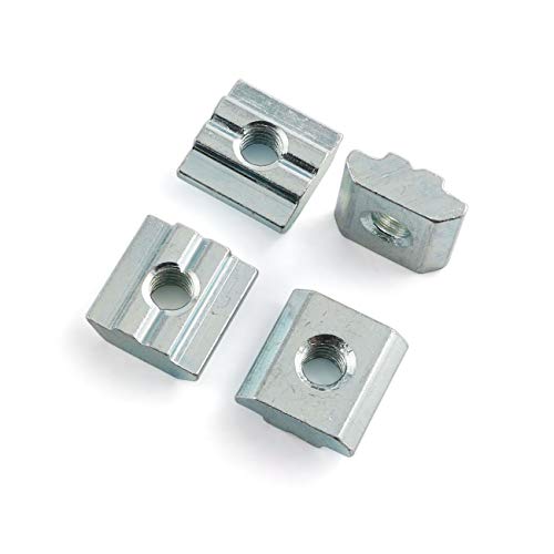 PZRT 12PCS 30 Series M8 T-Nut Sliding Nut T-Slot Nut for Aluminum Extrusion Profile 3030 Series Slot Groove 8mm - Image 2