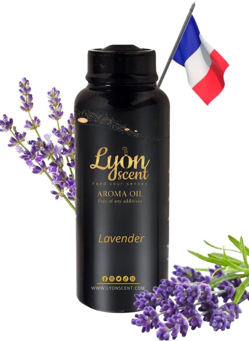 LYON SCENT Lyon Scent Aroma oil 500ml, Lavander, scent of fresh flower, diffuser oil refill, perfume oil, fragrance refill for diffuser machines 