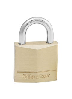 Master Lock Brass Key Padlock W Keys 4 9 x 3 x 1 2 cm 