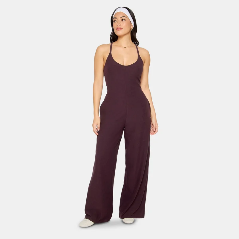 Fabletics جمبسوت كلاود جيرسي واسع الأرجل للنساء