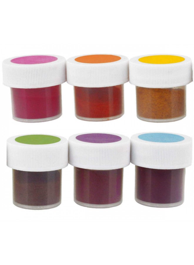 TruColor TruColor 6-Color Vegetable Food Coloring Powder Set - Natural Gel Paste Powder  - Image 1