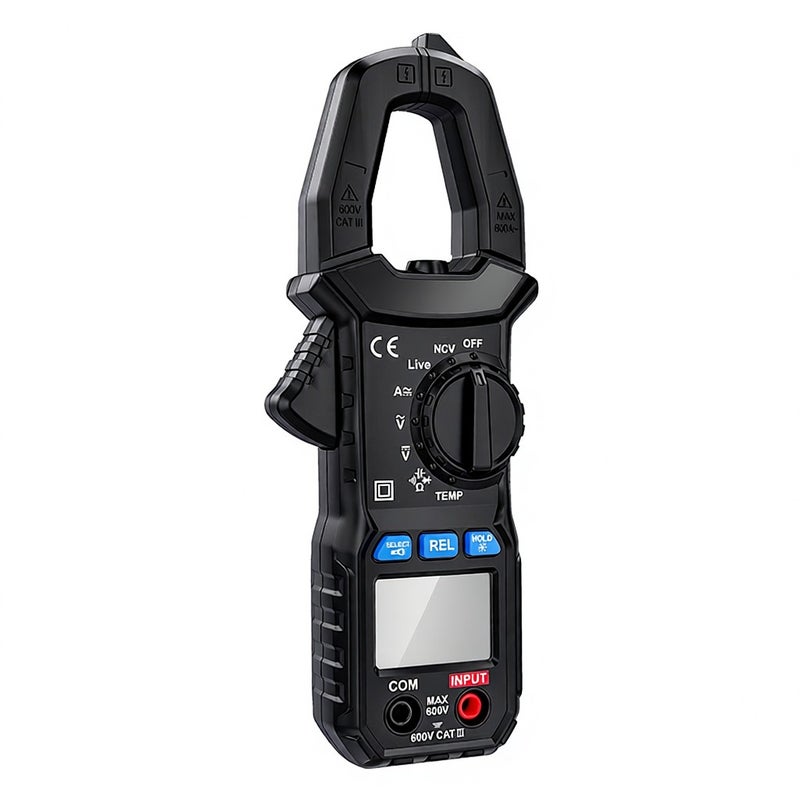 مقياس ضمادة رقمي MESTEK CM87D مع شاشة LCD و6000 عداد، مقياس متعدد الوظائف محمول، اختبار متعدد الوظائف لالتقاط التيار الحالي غير المباشر (NCV) والتيار المستمر والجهد المتردد والتيار والدرجة الحرارية والسعة والمقاومة والتردد والديود - Image 5