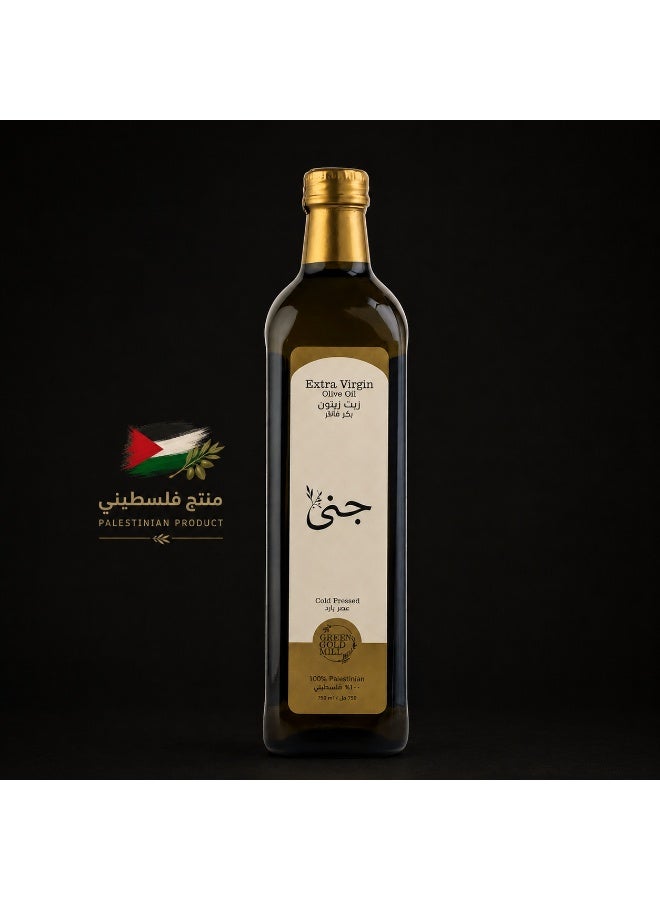جرين جولد زيت زيتون جنا البكر الفاخر من فلسطين - Image 1