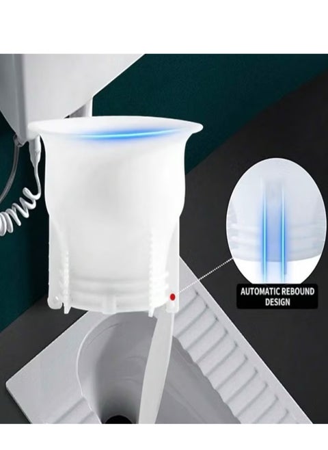 Arabic Floor Toilet Stopper, Toilet Seat Stopper, Arabic Toilet Seat Stopper, for Bathroom, Prevent Bad Odors, Better Appearance