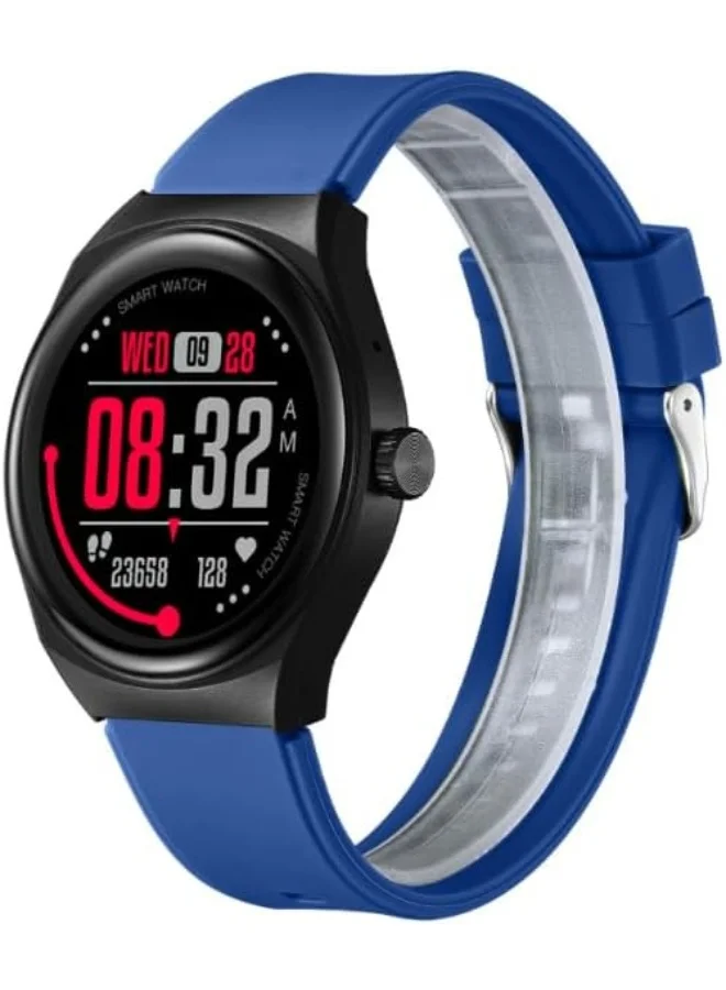 كينيث سكوت Kenneth Scott Unisex Multi Color Dial Smart Watch with Interchangeable Strap - KG10SE-XSBBL