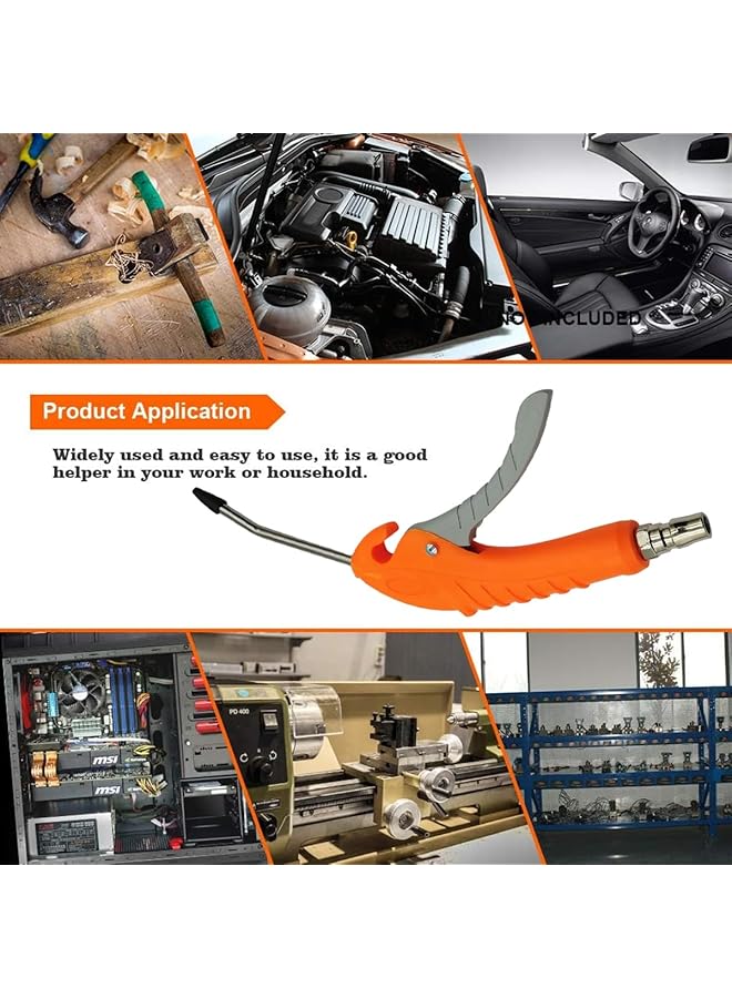 erorex Plastic Dust Gun Air Blower Pneumatic Dust Gun 6Mmx125Mmx270Mm Dust Cleaning Tool Lh6A - Image 2