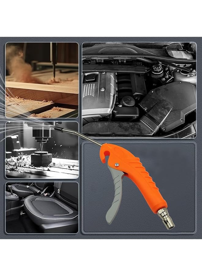 erorex Plastic Dust Gun Air Blower Pneumatic Dust Gun 6Mmx125Mmx270Mm Dust Cleaning Tool Lh6A - Image 4