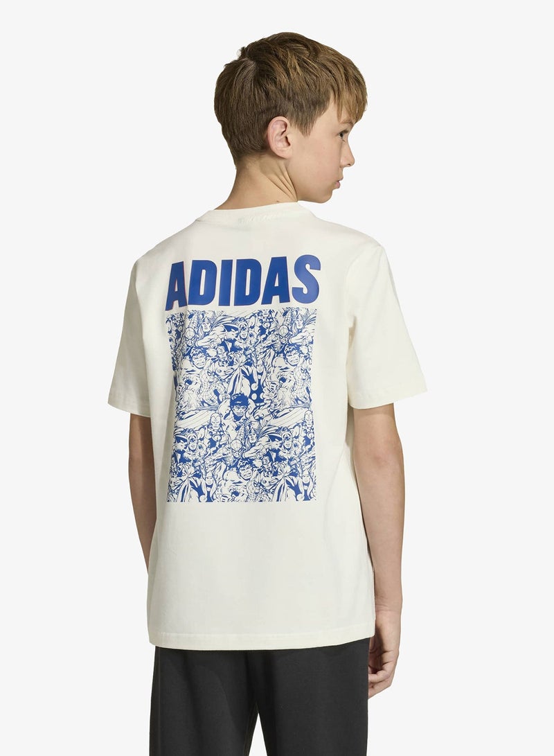 Adidas Youth Marvel Avengers Graphics T-Shirt - Image 4