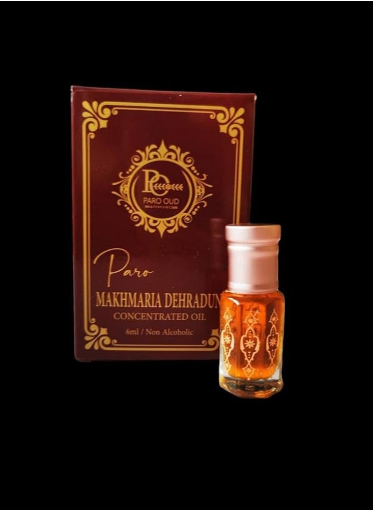 PARO OUD - Mukhmaria Dehraduni I Attar Oil I Pure Attar I Natural Attar I Alcohol-Free Attar I Traditional Attar I Organic Attar I Long-Lasting Scent I Arabic Perfume Oil I Unisex Attar I All-Day Wear I Travel-Friendly Size I Wedding Attar I Attar for Men I Attar for Women - Image 1