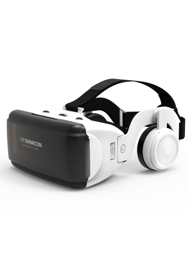 Dongguan Virtual Product Supply Thousand Magic Mirror G06E VR Glasses Blue HD Headset Display Headset-Color:White  - Image 1