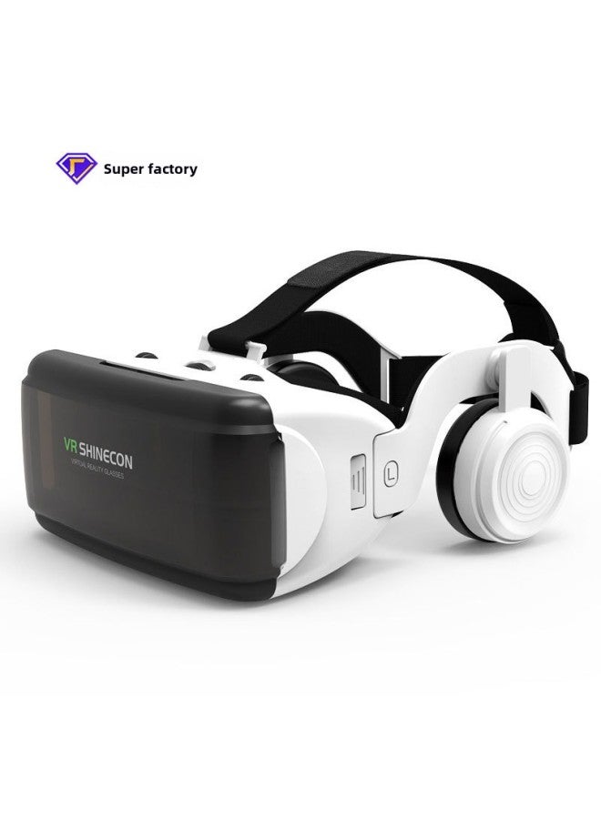 Dongguan Virtual Product Supply Thousand Magic Mirror G06E VR Glasses Blue HD Headset Display Headset-Color:White  - Image 2