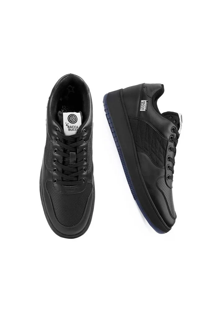 باكا بوتشي أحذية رياضية سوداء للرجال