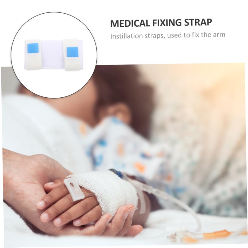 4 قطع حزام تثبيت وتثبيت ذراع التسريب الطبي، سهل التطبيق، تصميم موفر للمساحة - Image 3