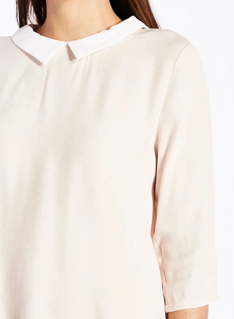 FRNCH Peter Pan Collar Top