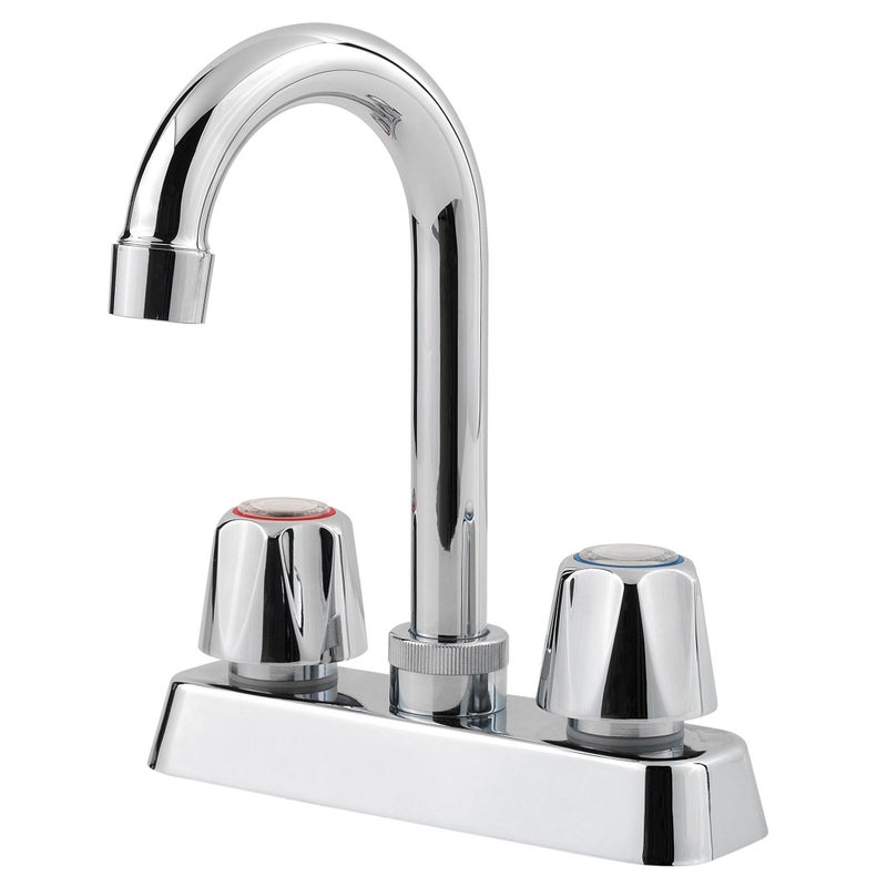 Pfister Pfirst Series 2Handle BarPrep Kitchen Faucet Polished Chrome
