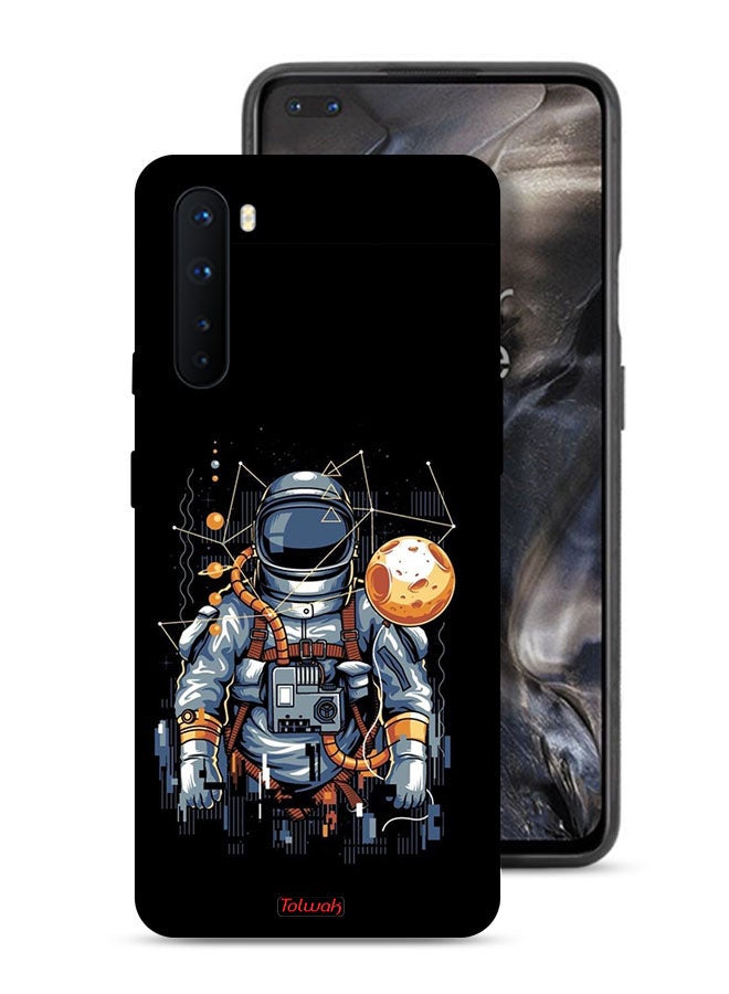 Tolwak OnePlus Nord Protective Case Cover Astronaut Abstract Art - Image 1
