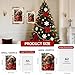 MEATRN Christmas Hat Cat Jigsaw Puzzles 490 Pcs Handmade Wooden Puzzle with Unique Shapes Stress Relief Educational Fun Family Game Night 134183 Inch Best Gift for Friends - Image 4