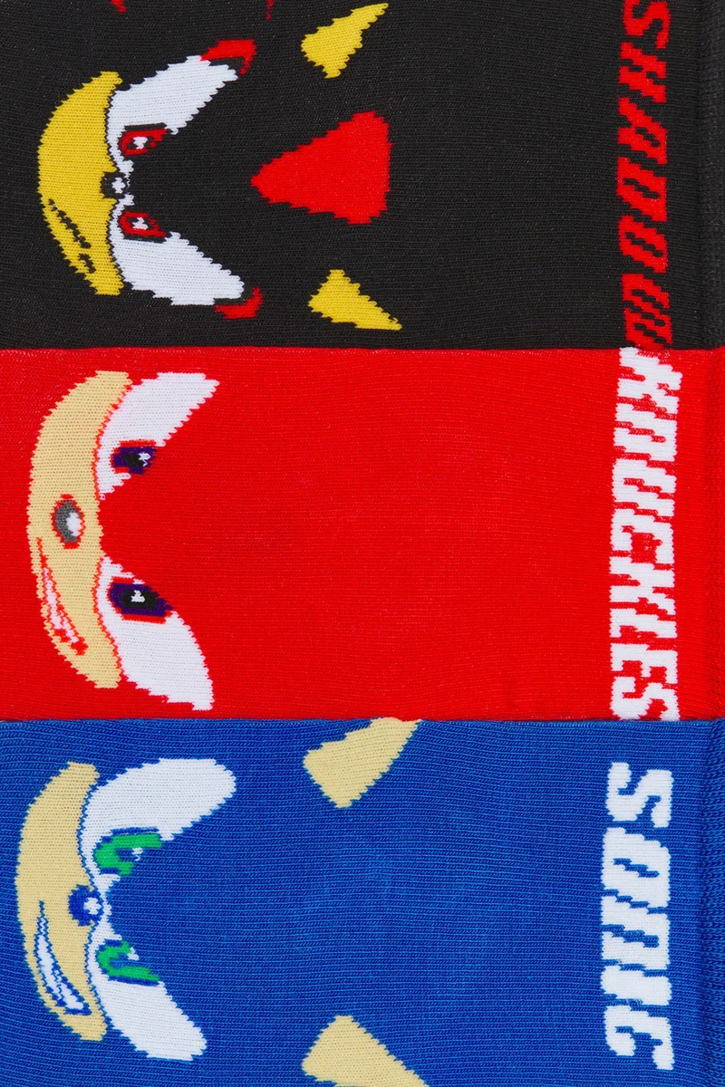 اتش اند ام جوارب منقوشة - عبوّة من 5 قطع