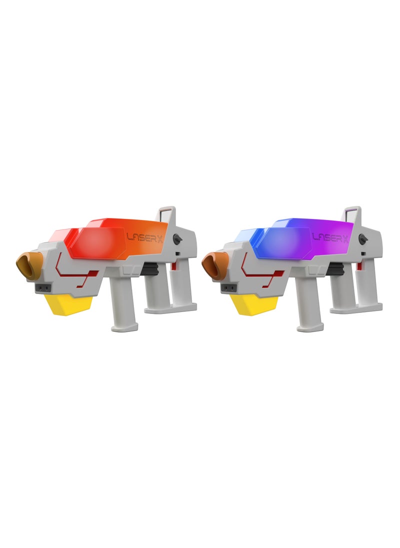 Laser X - Laser X Ultra Long Range Blasters, Battery Operated | Blast up to 500 Feet Range!  | Laser Blaster | Action Game | Interactive Game | Reflex Game | Laser Gaming | Multi Player Game | Gift For Kids and Adults - Image 1