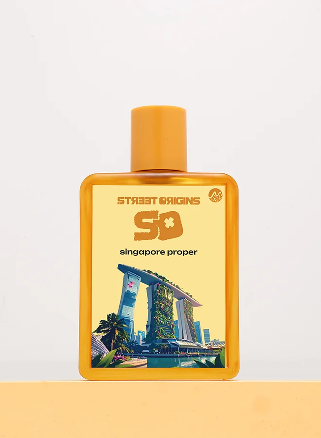 STREET ORIGINS Singapore Proper (Mars) Eau De Parfum For Him, 75Ml
