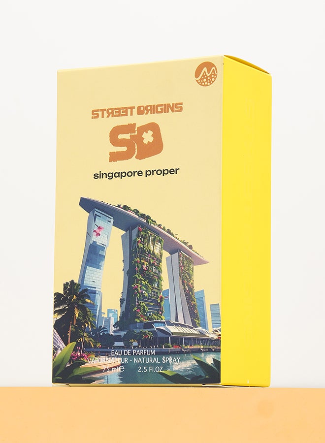 STREET ORIGINS Singapore Proper (Mars) Eau De Parfum For Him, 75Ml - Image 5