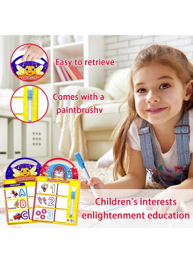 Children's exercise book coil set, convenient for children to learn workbook, improve cognitive ability and word spelling ability, gifts for boys and girls, back to school, Halloween Christmas, New Year gifts - Image 3