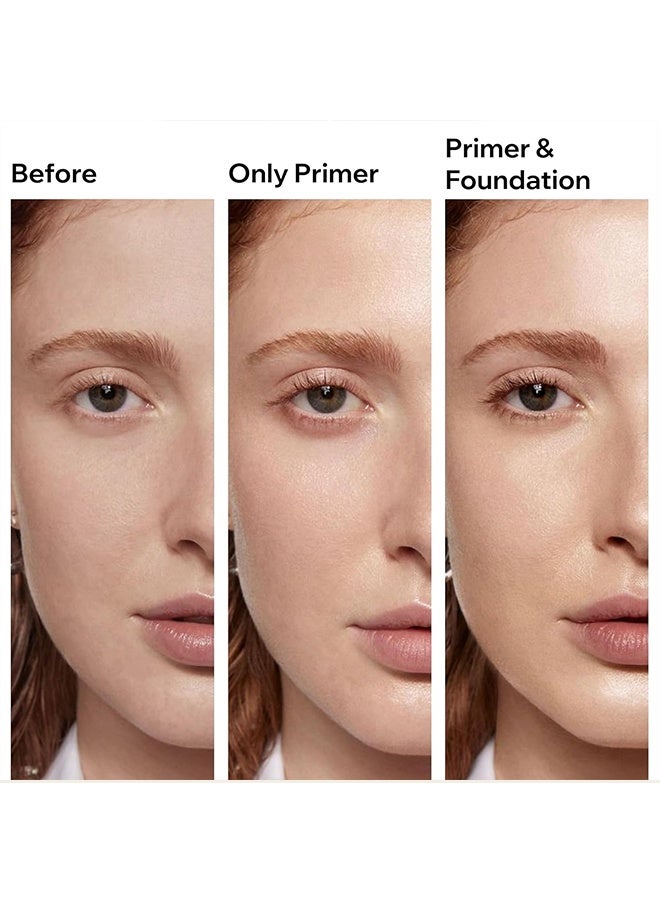 YURHERSU برايمر مثبت أساسي يعتمد على السيليكون، برايمر مرطب للوجه، 30 مل، قاعدة مكياج خفيفة من السيليكون، مناسبة لجميع أنواع البشرة، تحكم في الزيوت، لمسة نهائية ناعمة، غير دهنية، صيغة تمتص بسرعة - Image 5