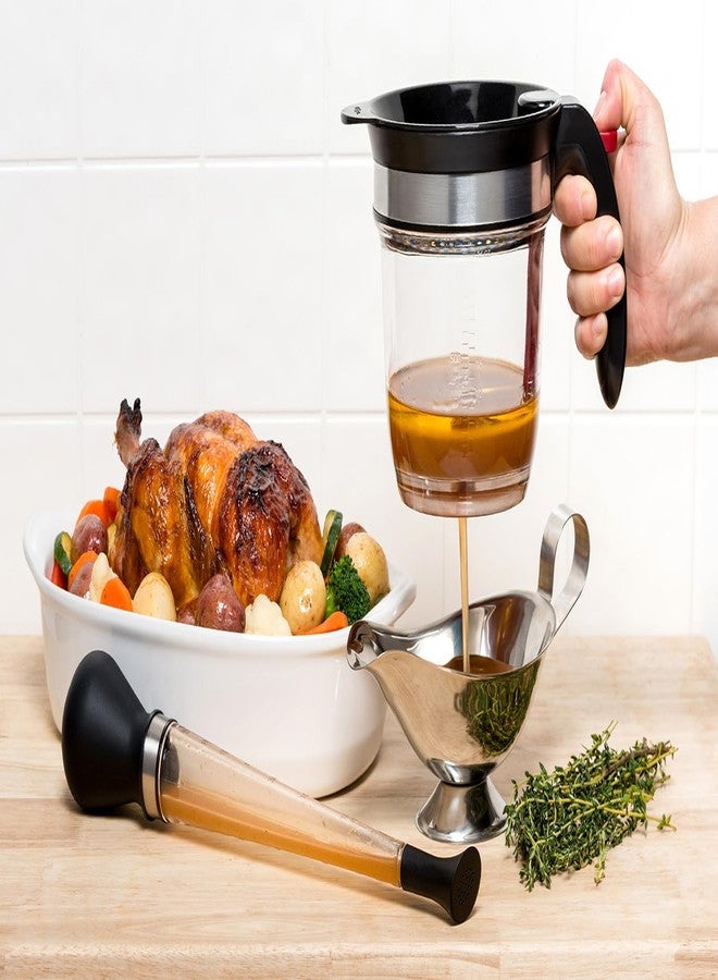 Cuisipro Fat Separator and 3-in-1 Baster Holiday Roasting Set - Image 5