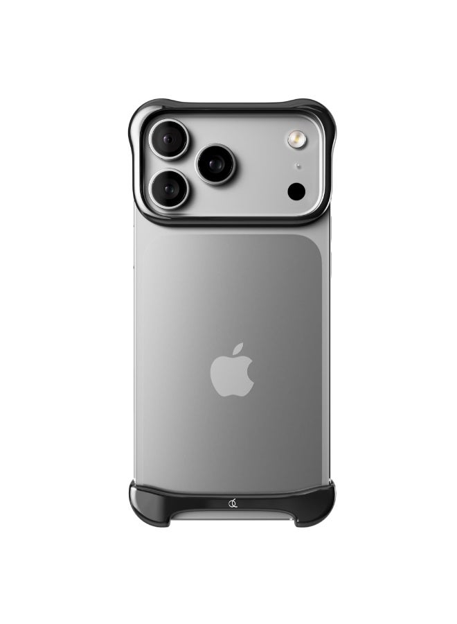 ARC حافظة بامبر ألمنيوم Pulse لهاتف آيفون 17 برو ماكس 6.9 بوصة، حافظة واقية رفيعة مضادة للصدمات من المعدن المستخدم في الطيران، تناسب انزلاقي مضاد للخدش، مختبرة لسقوط حتى 10 أقدام، شحن لاسلكي MagSafe، رمادي غرافيت - Image 2