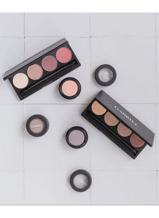 Gabriel Cosmetics Gabriel Cosmetics Eyeshadow (Bone - Ivory/Neutral Matte), 0.07 oz, Natural, Paraben Free, Vegan,Gluten free,Cruelty free,No GMO,Velvety and Smooth matte finish, with Sea Fennel,for all skin types  - Image 5
