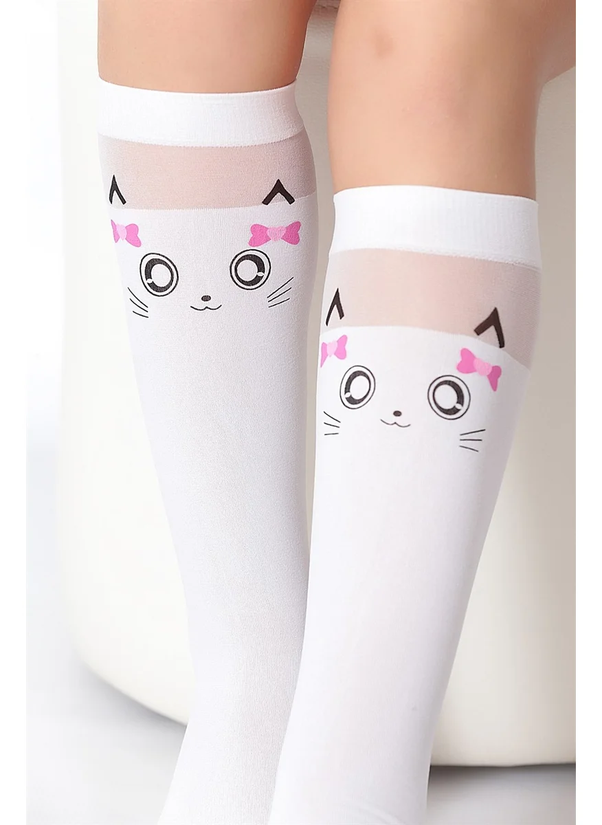 دايمود Cotton Kids Knee High Socks